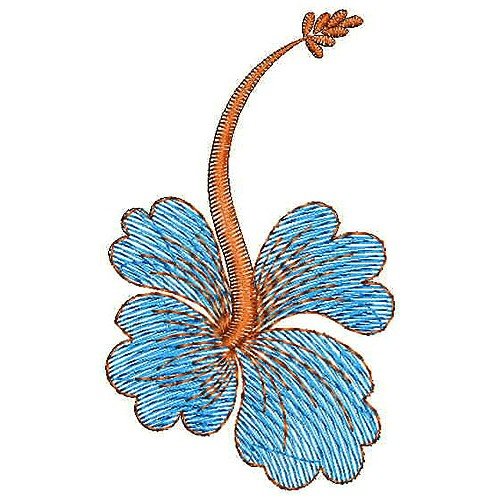 Embroidery Design Flower Hibiscus