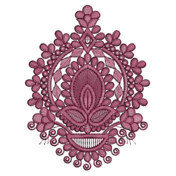 Handbag Butta Embroidery Design 25274