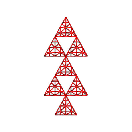 Cross Stitch Type Tree Embroidery Design 25497