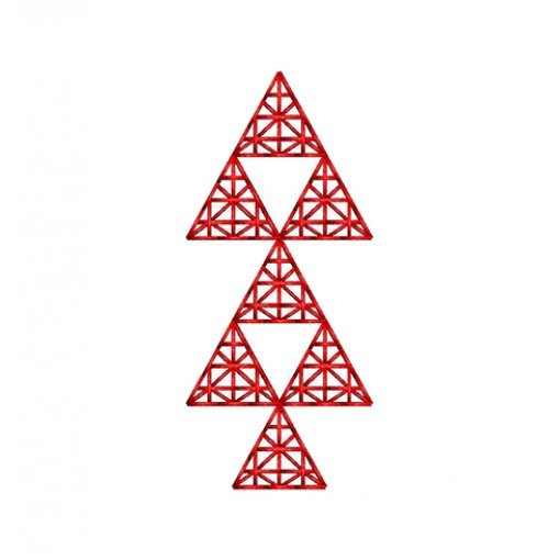 Cross Stitch Type Tree Embroidery Design 25497