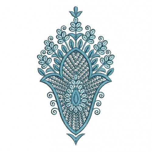 Leaf Applique Embroidery Design 25749