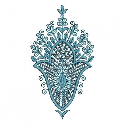 Leaf Applique Embroidery Design 25749