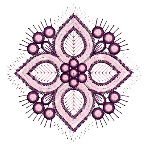 Handbag Embroidery Design 25762