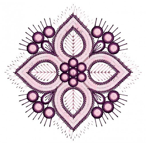 Handbag Embroidery Design 25762
