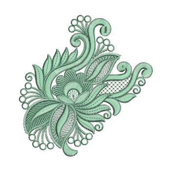 Cushion Cover Applique Embroidery Design 25771