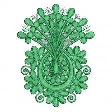 Machine Embroidery Thread Applique 25797