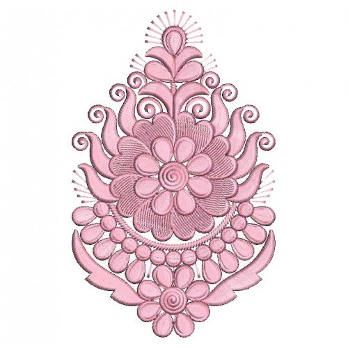 Kurti Applique Embroidery Design 25823