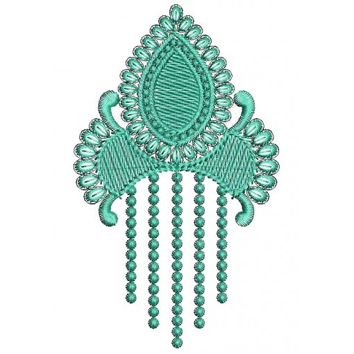 Embroidery Applique Design For Purse 25836