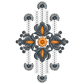Applique Embroidery Design 25842