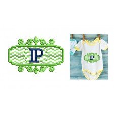 Embossed Towel Embroidery Design 26426 Embossed Towel Embroidery Design 26426
