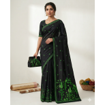 Peacock Nature Scene Ethnic Daman and Butti Embroidery Design