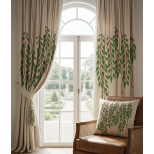 Hanging Vine Leaves Embroidery Design