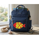 Abstract Fish Embroidery Design