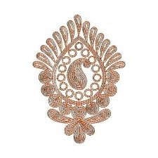 Bridal Bead Stone | Cording Embroidery Design
