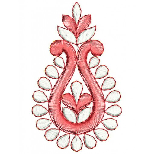 3.30 x 2 Inch Applique Embroidery Design