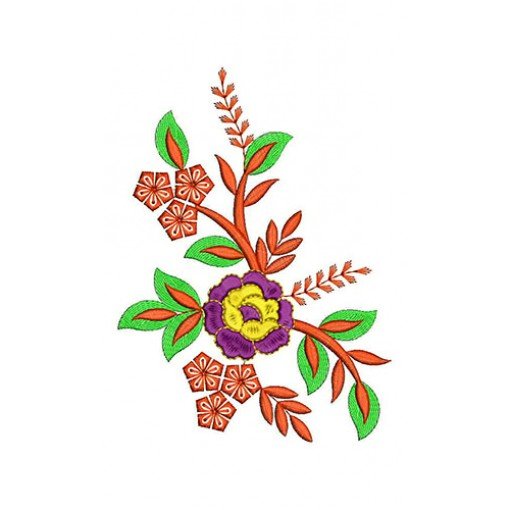 Colorful Embroidery Patch Embroidery Design 30005