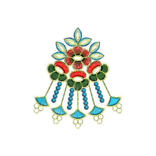 Heirloom Flower Patch Embroidery Design 30012