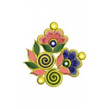Applique Embroidery Design 30022