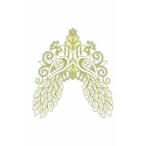 Applique Embroidery Design DST 25914