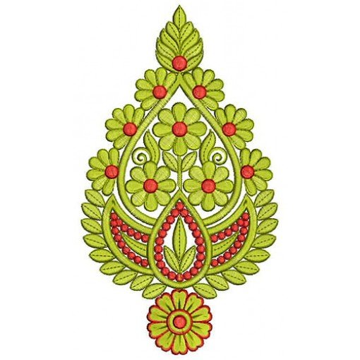 Applique Embroidery Design 30060