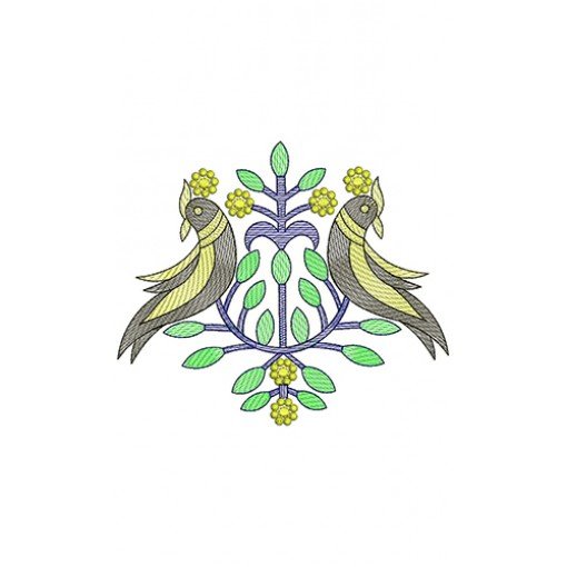 Bird Applique Embroidery Design 30236