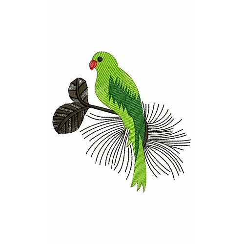 Parrot Applique Embroidery Design 30237