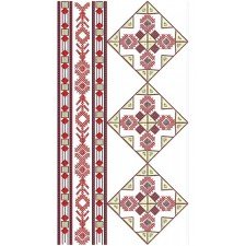 Cross Stitch Motif Embroidery