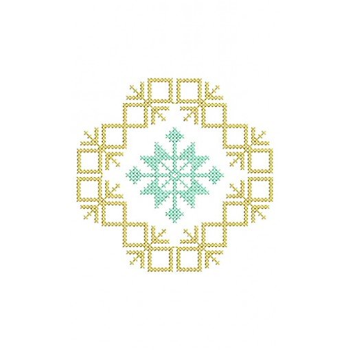 Cross Stitch Embroidery For Table Runner