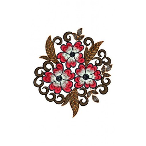 Applique Embroidery Design 30331
