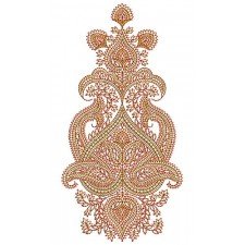 Kashmiri Applique Embroidery Design