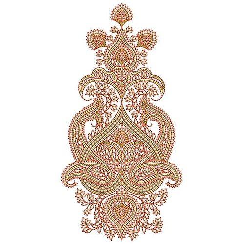 Kashmiri Applique Embroidery Design