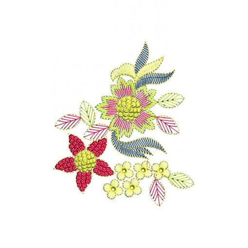 Applique Embroidery Design 30351
