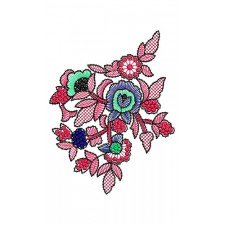 Applique Embroidery Design 30352