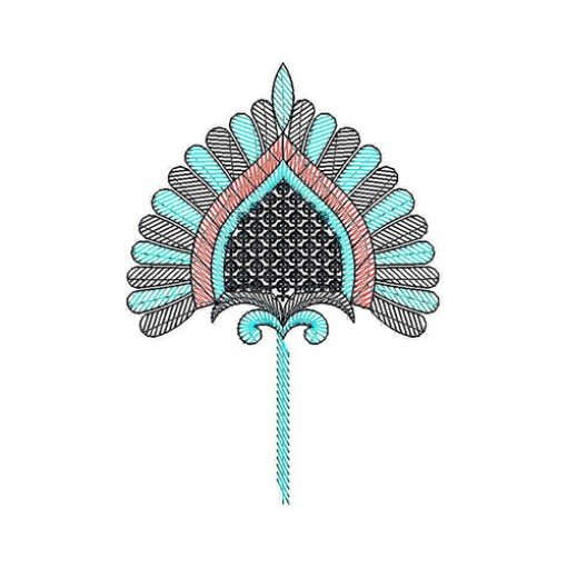 Applique Embroidery Design 30407