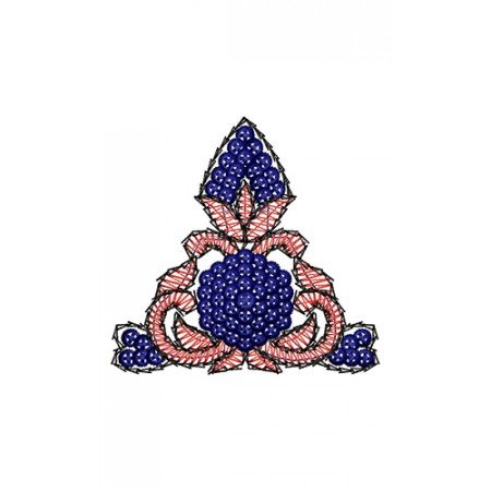 Applique Embroidery Design 30411