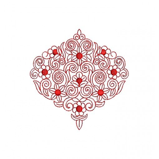 Applique Embroidery Design 30417