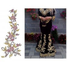 Cording Applique Embroidery Design Cording Applique Embroidery Design