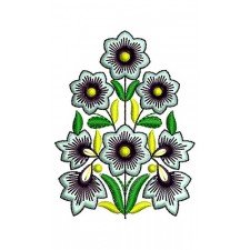 Applique Embroidery Design 30460