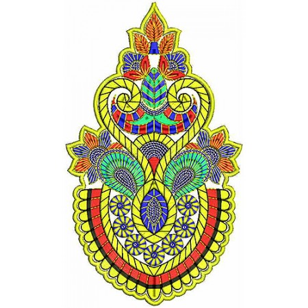 Walima Dress Embroidery Design 3135