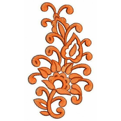 Small & Beautiful Applique Embroidery Design