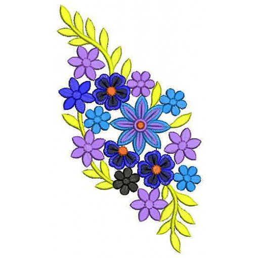 Kashmiri Showl Embroidery Design