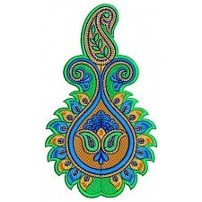 Velvet Applique Embroidery Design