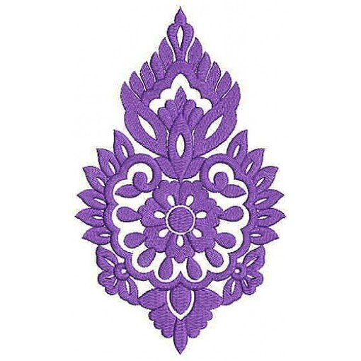 Fashionable Scarves Embroidery Design