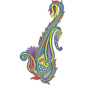 Mango Wall ART Decorative Stuff Embroidery Design