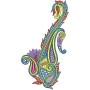 Mango Wall ART Decorative Stuff Embroidery Design