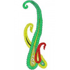 Wall ART Embroidery Applique Design