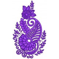 Cotton Dresses Floral Embroidery Design