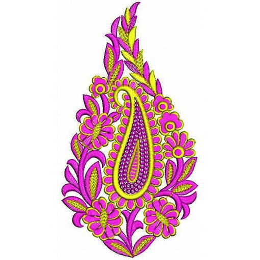 Embroidery Buti Design 3869