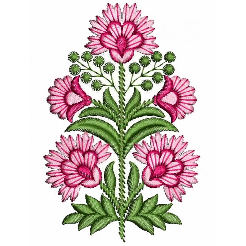 Embroidery Flower Pattern