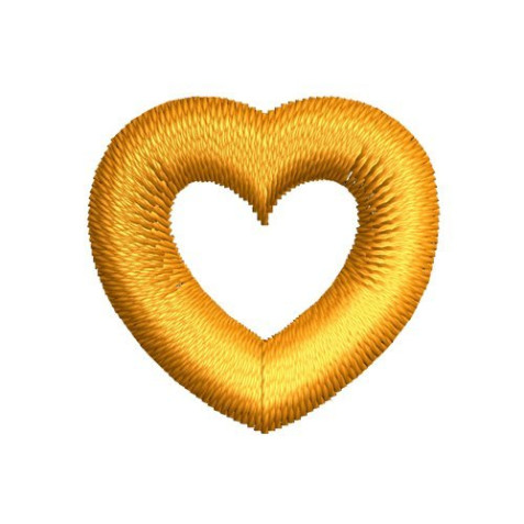 3D Puff Gold Geometric Frames Embroidery Design Set